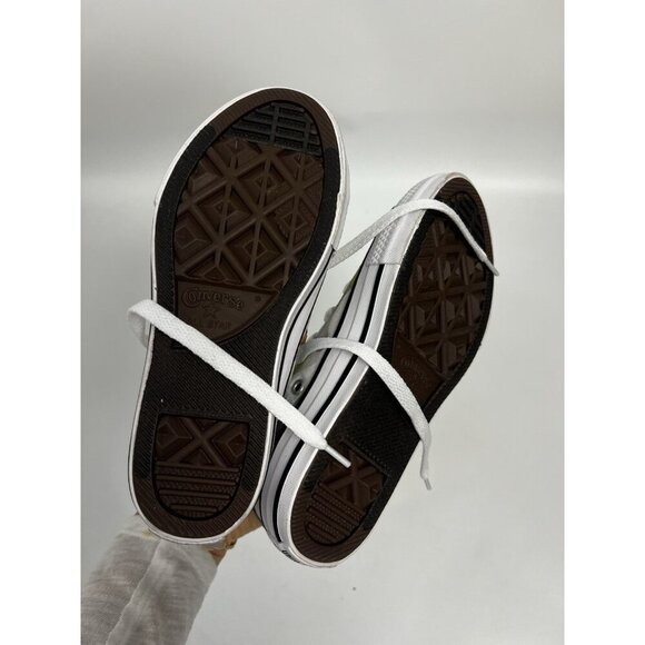 Converse Kids Chuck Taylor All Star Camo Ox White/Ash Stone/Lime Twist Sz 13 New - Picture 5 of 8